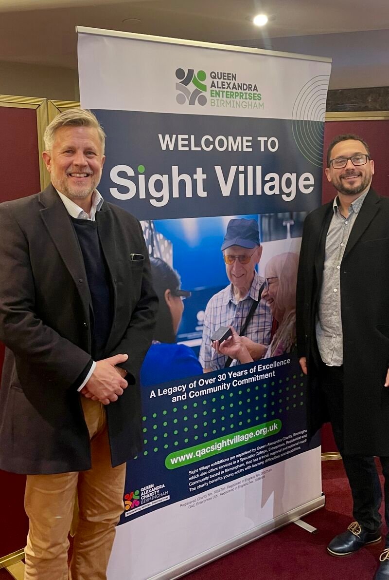 Mavis Tech representatives at Sight Village
